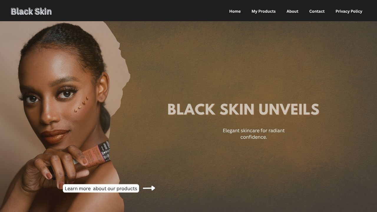 Makeup for black skin - Youtube thumbnail